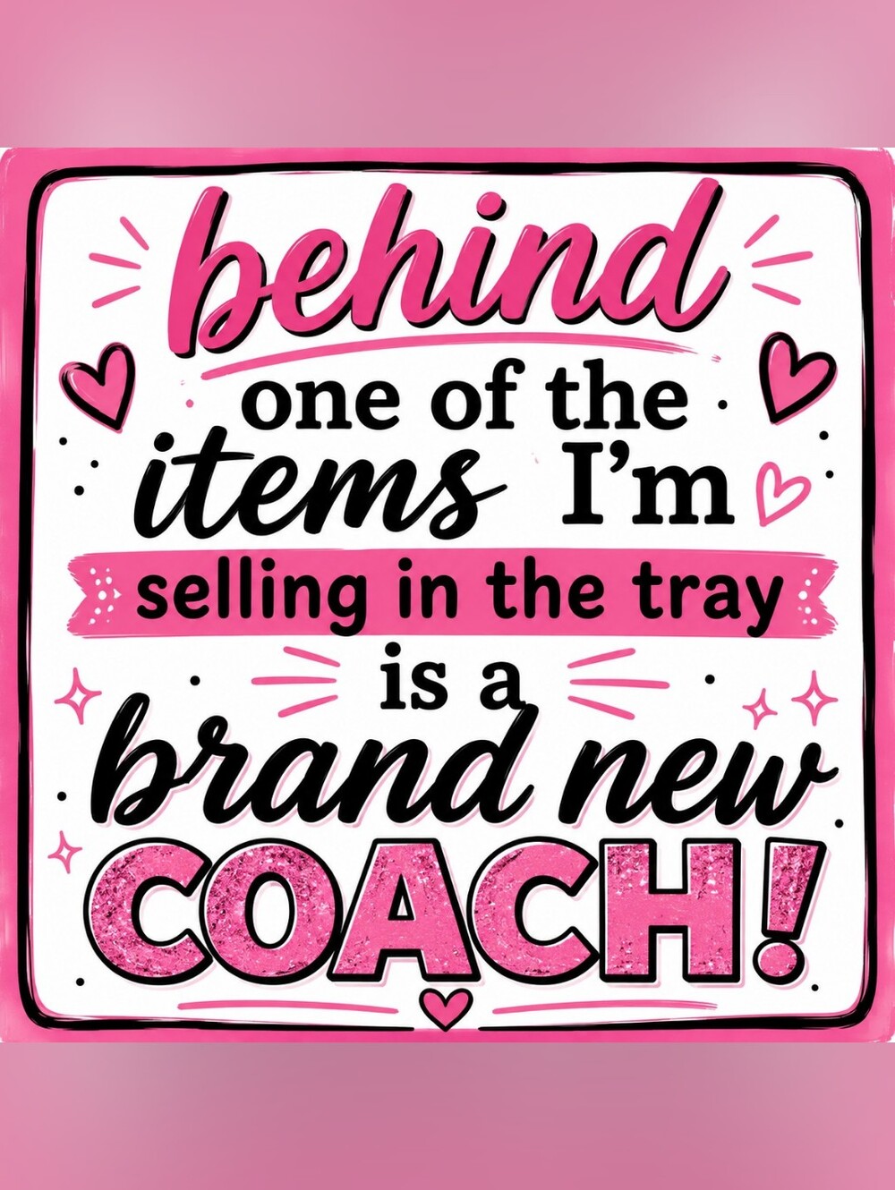 WHERE IS THE COACH